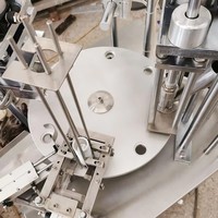 Máquina de llenado y sellado de café en cápsulas K-Cup, máquina de envasado rotativa automática para llenado individual de polvo