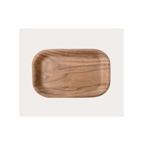 Bandeja de servicio de madera de Acacia elegante de primera calidad, diseño rectangular moderno para mesa de comedor, bandeja de servicio decorativa para bodas, Ramadán - Product Image 3