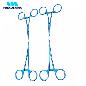 Pinzas Hemostáticas de Titanio Innovamed, Pinza de Bloqueo Mosquito, Instrumentos Quirúrgicos Oftálmicos, Accionamiento Manual - Product Image 2