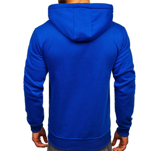 New <b>Design</b> High Quality Winter Men Pullover Hoodies Solid Color 100% Cotton Waterproof Pocket Street Wear - Product Image 5