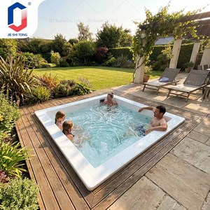 Piscine SPA en fibre de verre sur mesure avec jets de massage, jeux d'eau et contrôle de la température, directement du fabricant - Product Image 2