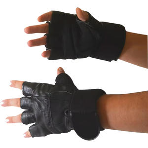 New Arrival Customizable Size Color Genuine Cowhide Cowhide Half Figure Fitness <b>Gym</b> Gloves for Cycling Sports <b>Weight</b> - Product Image 3