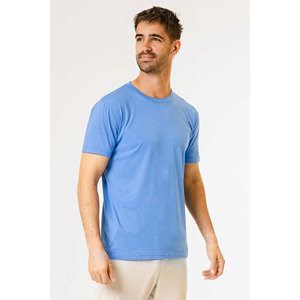 Camisetas Clásicas de Cuello Redondo con Canalé 1x1, Camisetas de Algodón de Manga Corta, Suaves, Casuales, de Verano, Económicas, de Corte Regular - Product Image 3