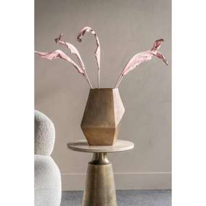 Luxury Metal <b>Vase</b> with Hand-<b>engraved</b> Detailing and Fine Craftsmanship Black Powder Coated Finished for Home Table Centerpiece - Product Image 4