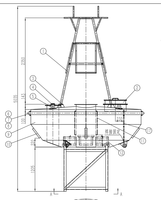 Bouée d'instrumentation des vagues, bouée offshore, bouée ADCP, bouée météorologique, bouée de surveillance, bouée marine, bouée de mer, bouée de données météorologiques, bouée océanographique