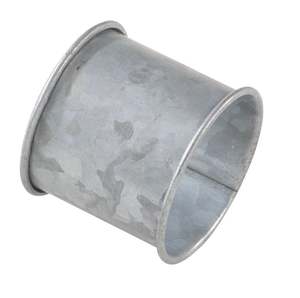New Galvanized metal <b>napkin</b> ring <b>silver</b> wholesale kitchen restaurant home wedding decor hotel office tableware bulk quantity - Product Image 1