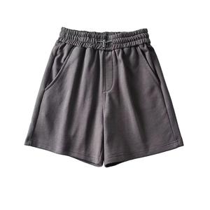 Novedad: Shorts Casuales de Tallas Grandes para Mujer, Ecológicos, de Color Liso, para Verano, Deportivos, de Corte Regular, Spandex/Poliéster - Product Image 4