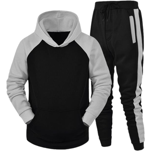 Survêtement 2 pièces confortable et respirant avec logo personnalisé de couleur supérieure de qualité supérieure pour la saison d'hiver pour hommes - Product Image 6