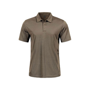 Logo personnalisé de haute qualité adultes et enfants séchage rapide col en V bouton impression parentalité polo hauts t-shirt - Product Image 2