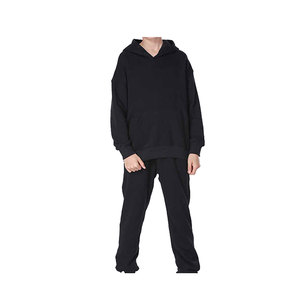 Conjunto de 2 piezas para niños de otoño Marca de moda americana Pantalones con capucha Traje Color sólido Transpirable Impreso Technics - Product Image 6