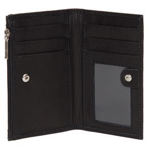 Custom Logo Button Zipper Wristlet Closures Satchels Style Hairon Black White Cowhide <b>Card</b> <b>Wallet</b> Handbags Tassel Made Leather - Product Image 3