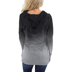 Embroidery Logo Manufacturer <b>Workout</b> Women Long Sleeve Sweater Cropped Hoodie With Anti-pilling Breathable <b>Hoodies</b> for Woman - Product Image 6