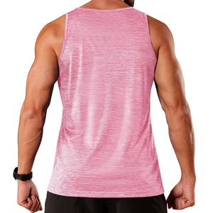 Camiseta sin Mangas de Verano para Hombre, de Alta Calidad, Tejida en Algodón, Informal, Transpirable, Ecológica, de Secado Rápido, Talla Grande, para Gimnasio, con Logotipo Personalizado - Product Image 6