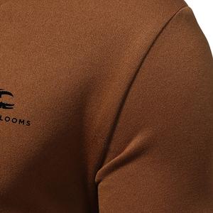 Streetwear hommes sweats à capuche respirant taux d'usine pull couleur unie premium polaire nouveauté mode Offre Spéciale de haute qualité - Product Image 4