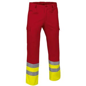 Pantalon flare haute visibilité, pantalon de travail multi-poches pour femme, vêtements de travail réfléchissants, pantalon de haute qualité, personnalisable, respirant et durable - Product Image 4