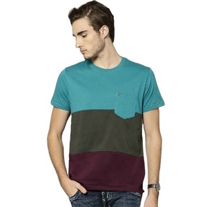 Recién llegado, camisetas de manga corta con logotipo personalizado para hombre, doble color, 100% algodón, gran colección, estampado Digital - Product Image 1