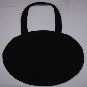 Sac fourre-tout en toile de coton biologique moyen avec fermeture à glissière et bouton, écologique, réutilisable, sac de shopping pour femmes pour une utilisation promotionnelle - Product Image 4