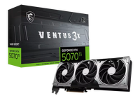 Ventus 3X GeForce RTX 5070 Ti 16GB GDDR7 256 Bit Üçlü Fanlı Oyun Bilgisayarı Masaüstü Bilgisayar Donanım Bileşenleri Grafik Ekran Kartı
