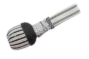 Noeuds d'épée en coton multicolore de haute qualité en fil de métal pour le service OEM d'accessoires uniformes - Product Image 2