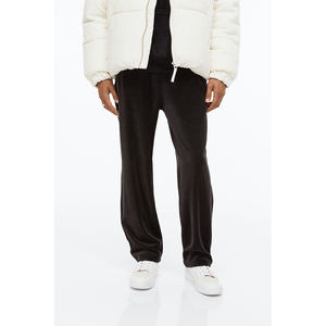 Custom Logo Men Stacked Joggers With Pocket Streetwear Men's Sweatpants Flare Stacked Pant Trousers - Product Image 2