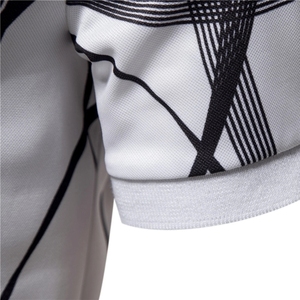 Polos de algodón de alta calidad con logotipo personalizado para hombre, ropa deportiva informal transpirable de talla grande, polos de moda callejera para hombre - Product Image 6