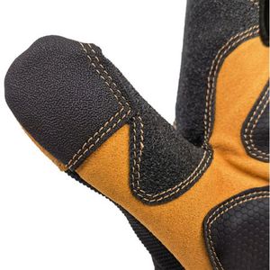 Prix usine Gants d'assemblage Gants de travail d'assemblage en cuir de grain de chèvre pour une utilisation quotidienne dans la construction - Product Image 3