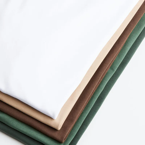 Ensemble de t-shirts à manches courtes de haute qualité Impression culturelle solide et multicolore confortable Logo à motif personnalisé - Product Image 5