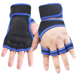 Guantes de entrenamiento unisex de medio dedo logotipo personalizado neopreno acolchado cómodo fitness seguridad para gimnasio deportes levantamiento de pesas - Product Image 5