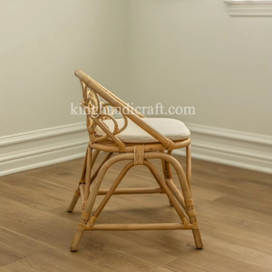 Chaise en rotin faite à la main Boho pour fête d'anniversaire d'enfants, siège tissé pour enfant en bas âge pour décoration de chambre de bébé - Product Image 3