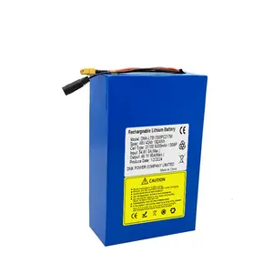 48V 40Ah 13S8P 21700 5000mAh แบตเตอรี่ Li-Ion แบบชาร์จไฟได้ที่กําหนดเอง 12V 24V 36V 48V 30Ah 40Ah 50Ah E-BIKE แบตเตอรี่ลิเธียม