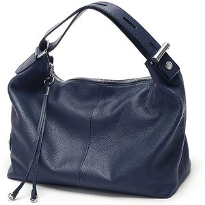 Sac fourre-tout en cuir de mouton véritable personnalisé, design bandoulière pour femme - Product Image 2