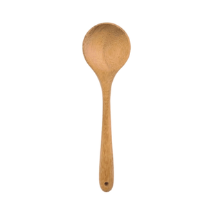 Cuchara de Cocina de Madera de Caoba Natural Diseñada para Servir y Voltear Alimentos con Acabado Fino Hecho en Vietnam - Product Image 3