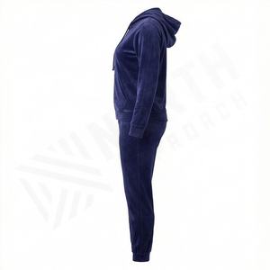 Conjunto Deportivo para Mujer, Color Personalizado, Chaqueta con Cremallera, Manga Larga, Pantalón de Jogging Cómodo, Alta Calidad, para Gimnasio, Fitness y Deporte - Product Image 3
