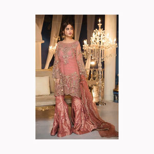 Ropa de mujer sin costuras Salwar Kameez/trajes de césped paquistaníes/producto de trajes de césped para mujeres a la venta - Product Image 2