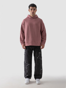 High Quality Unisex Oversized Plain Hoodie <b>Thick</b> <b>Fleece</b> Zipper Pullover Winter Streetwear Eco-Friendly Custom Logo OEM ODM Bulk - Product Image 5