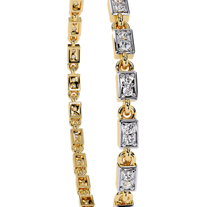 Magnifique bracelet et jonc en or 18 carats avec diamants de laboratoire, accessoire de bijouterie luxueux - Product Image 5