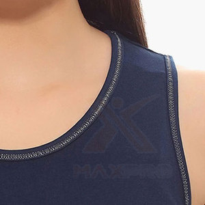 Nuevo Estilo en Stock, Camiseta sin Mangas para Mujer, Transpirable, Informal, de Algodón y Poliéster, Ligera, de Alta Calidad - Product Image 6