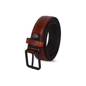Ceinture en cuir véritable, conçue pour un soutien solide et durable, cuir grainé doux, ceinture élégante, conçue pour un port confortable et doux. - Product Image 1