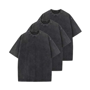 Chemises décontractées amples pour hommes 2025, style athlétique, manches courtes, col en V, coupe ample, légères, 100 % coton sergé - Product Image 5