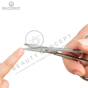 Concepto de belleza Tijeras internacionales para cutículas Cuidado de pedicura personalizado Hoja afilada de acero inoxidable Suministros sostenibles para uñas - Product Image 6