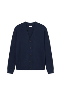 Suéter de Punto Moderno con Botones y Puños Elásticos de Estilo Urbano para Hombre, Ropa Casual Esencial, Suéter con Cuello en V - Product Image 4