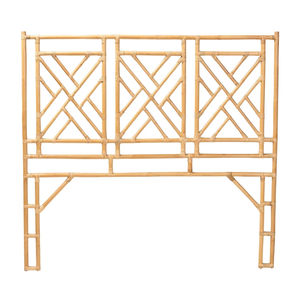 Tête de lit en rotin et en canne naturelle de taille Queen avec prix compétitif, vente en gros au Vietnam directement de l'usine - Product Image 2
