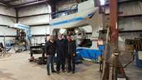 Machine de formage d'extrémités de tubes pour camions-citernes SBFM, composants de moteur, garantie de 2 ans, origine Konya, vidéo de démonstration