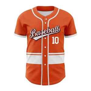 Camisetas de Béisbol Sublimadas Transpirables de Alta Calidad al por Mayor, 100% Poliéster, Resistentes al Viento, de Secado Rápido y Personalizables - Product Image 1