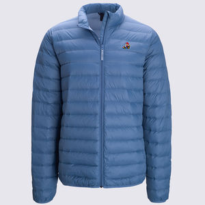 Chaqueta Acolchada Informal para Hombre, con Capucha, Cuello Alto, Logotipo Frontal Personalizado, Transpirable y Resistente al Viento - Product Image 1