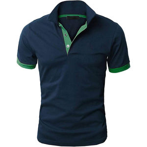 Gran oferta de camiseta de Polo de Golf para hombre, logotipo personalizado, nuevo diseño, tela de piqué de algodón 100%, transpirable, informal, al mejor precio, alta calidad, OEM - Product Image 3