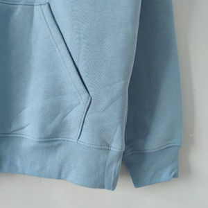 Sudaderas con Capucha Azul Claro de Diseño Personalizado de la Mejor Calidad para Hombre y Mujer, Precio al por Mayor, Antiencogimiento, Sudadera con Capucha de Forro Polar Personalizable - Product Image 5