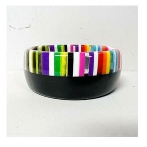 Handcrafted Vintage Style Resin Fashion Cufflink and Bangle Set for Women Highly Polished Customized From India - Product Image 3