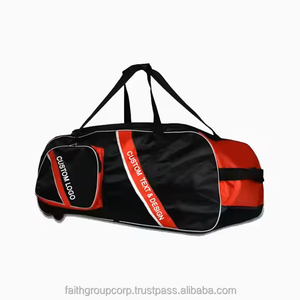 Export Quality Premium 2100D Fabric <b>Wheely</b> <b>Cricket</b> Protective Gear Kit <b>Bag</b> for Professional players - Product Image 6