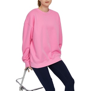 T-shirts unisexes à manches longues en tissu 240G, coupe ample, vierges d'usine, style streetwear tricoté oversize, coupe ample vintage - Product Image 1